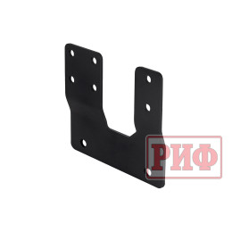 Бампер РИФ силовой задний для ГАЗ Соболь NN с фонарями, калиткой, возможностью установки фаркопа, стандарт