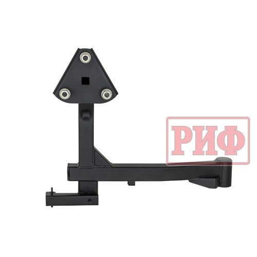 Бампер РИФ силовой задний для ГАЗ Соболь NN с фонарями, калиткой, возможностью установки фаркопа, стандарт