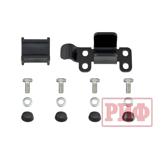 Бампер РИФ силовой задний для ГАЗ Соболь NN с фонарями, калиткой, возможностью установки фаркопа, стандарт