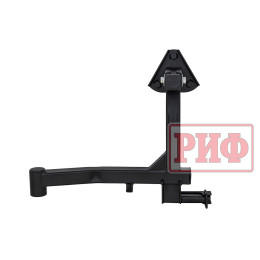 Бампер РИФ силовой задний для ГАЗ Соболь NN с фонарями, калиткой, возможностью установки фаркопа, стандарт