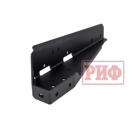 Бампер РИФ силовой задний для ГАЗ Соболь NN с фонарями, калиткой, возможностью установки фаркопа, стандарт
