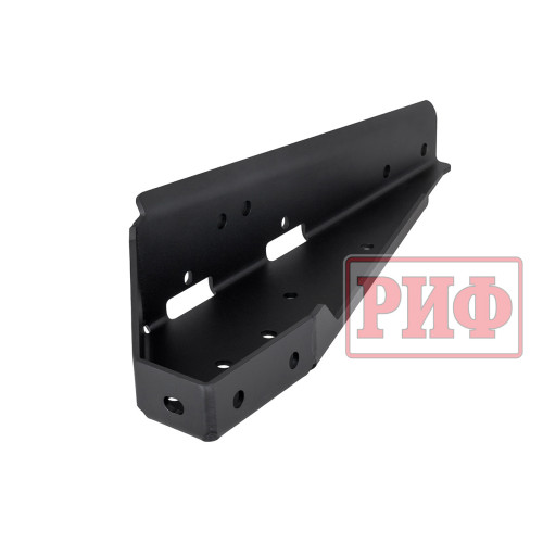 Бампер РИФ силовой задний для ГАЗ Соболь NN с фонарями, калиткой, возможностью установки фаркопа, стандарт