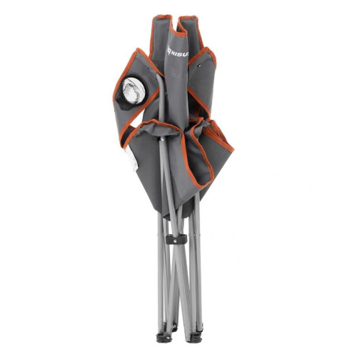 Кресло NISUS складное, до 100 кг., серое