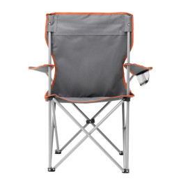 Кресло NISUS складное, до 100 кг., серое