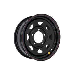 Диск усиленный Suzuki Jimny стальной черный 5x139,7 5,5xR15 d108,1 ET+5 (треуг. мелкий)