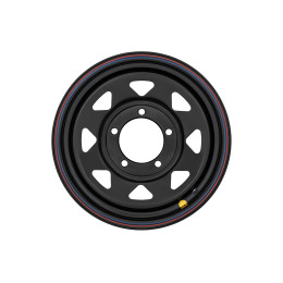 Диск усиленный Suzuki Jimny стальной черный 5x139,7 5,5xR15 d108,1 ET+5 (треуг. мелкий)