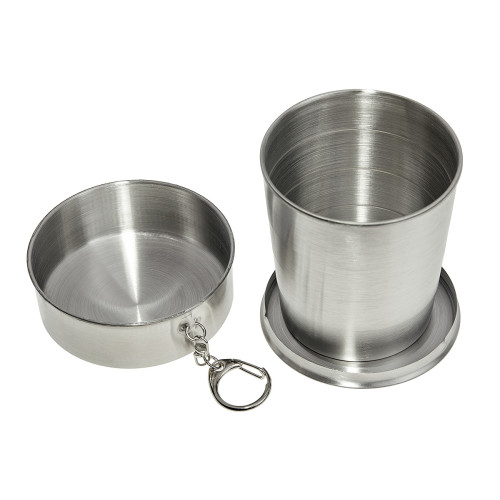 Стакан складной TOURIST,"Дружба" 250 мл, нержавенющая сталь