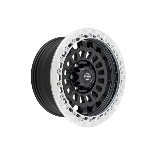 Диск алюминиевый твердосплавный Тойота Ниссан черный матовый 6x139,7 8xR17 d108,2 ET-0 с бедлоком (продаются по 4 шт.)