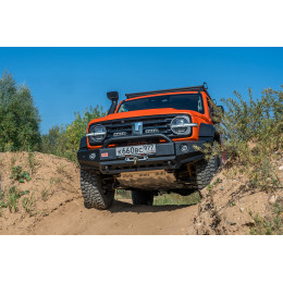 Защита Falcon радиатора, картера, РК, КПП для Tank 300 Off-road version, базовая, алюм. 8 мм