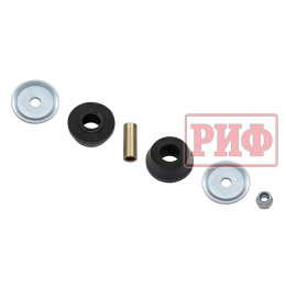 Амортизатор усиленный РИФ задний газовый Mitsubishi Pajero III, IV 2000+ штатный и лифт 0-40 мм