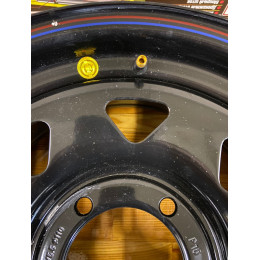 Диск усиленный УАЗ стальной черный 5x139,7 7xR16 d110 ET+15 (треугольник мелкий)