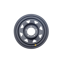 Диск усиленный УАЗ стальной черный (матовый) 5x139,7 7xR16 d110 ET0 (треугольник мелкий)