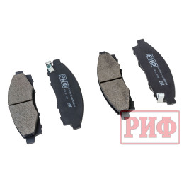 Колодки тормозные передние РИФ Mitsubishi L200 2005+, Pajero Sport 2008-2015 OEM 4605A284, 4605B233, 4605A198