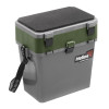 Ящик рыболовный зимний HELIOS, 19 л, серый/хаки