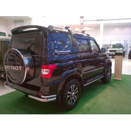 Спойлер УАЗ Патриот продувной со стоп-сигналом 