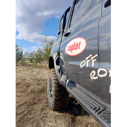 Расширители колёсных арок УАЗ Пикап NEW (с накладками на бампер) рестайлинг