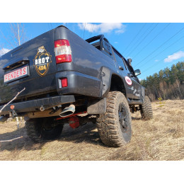 Расширители колёсных арок УАЗ Пикап NEW (с накладками на бампер) рестайлинг