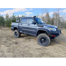 Расширители колёсных арок УАЗ Пикап NEW (с накладками на бампер) рестайлинг