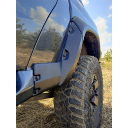 Расширители колёсных арок УАЗ Пикап NEW (с накладками на бампер) рестайлинг