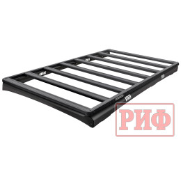 Багажник экспедиционный (платформа) алюминиевый РИФ 1300x2080 мм для Nissan Patrol Y62 (с крепежом)