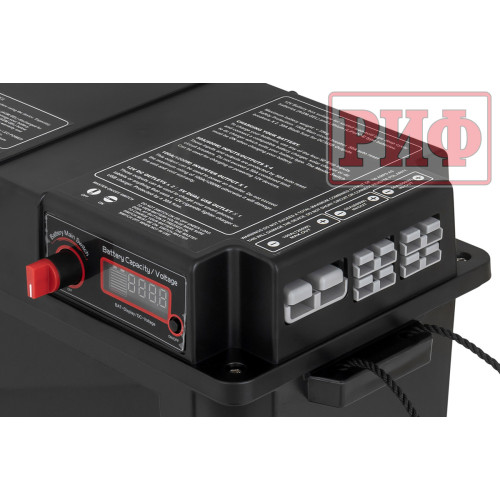 Бокс аккумуляторный 2xUSB, 2x12В, вольтметр с индикацией 420х250х330
