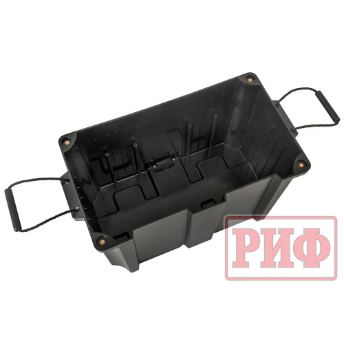 Бокс аккумуляторный 2xUSB, 2x12В, вольтметр с индикацией 420х250х330