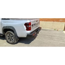 Бампер РИФ силовой задний Changan Hunter Plus с квадратом под фаркоп и фонарями