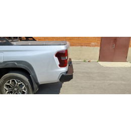 Бампер РИФ силовой задний Changan Hunter Plus с квадратом под фаркоп и фонарями