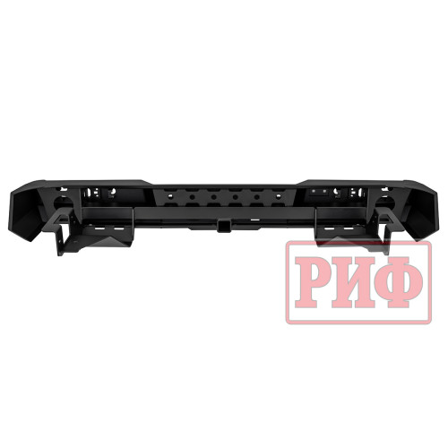 Бампер РИФ силовой задний Changan Hunter Plus с квадратом под фаркоп и фонарями