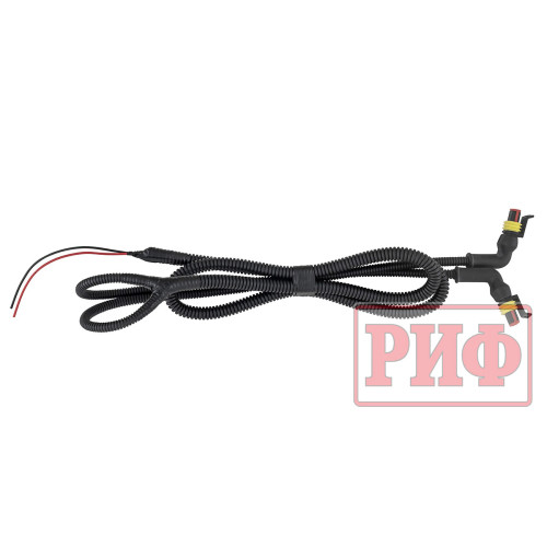 Бампер РИФ силовой задний Changan Hunter Plus с квадратом под фаркоп и фонарями