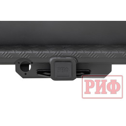 Бампер РИФ силовой задний Changan Hunter Plus с квадратом под фаркоп и фонарями