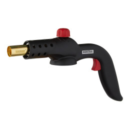 Резак газовый TOURIST KONTRA с пьезоподжигом, системой подогрева газа, и ручкой. на резьбовой баллон