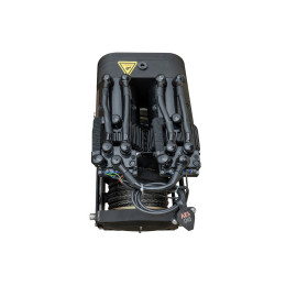 Лебёдка автомобильная электрическая 12V Runva 14000 lbs 6350 кг двухмоторная (синтетический трос)