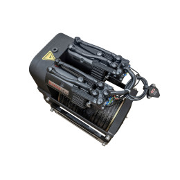 Лебёдка автомобильная электрическая 12V Runva 14000 lbs 6350 кг двухмоторная (синтетический трос)