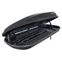 Бокс автомобильный на крышу Pentair RESORT 480L черный глянец, двусторонний