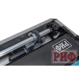 Крышка кузова РИФ для Dongfeng DF6, роллета раздвижная с электроприводом 1511х1570 мм, алюминиевая, черная