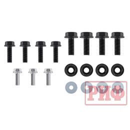 Фаркоп РИФ передний (переходник) для съёмной лебёдки с защитой радиатора на ГАЗ Соболь NN