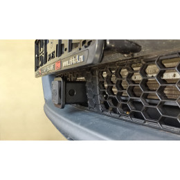 Фаркоп РИФ передний (переходник) для съёмной лебёдки с защитой радиатора на ГАЗ Соболь NN