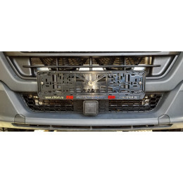 Фаркоп РИФ передний (переходник) для съёмной лебёдки с защитой радиатора на ГАЗ Соболь NN