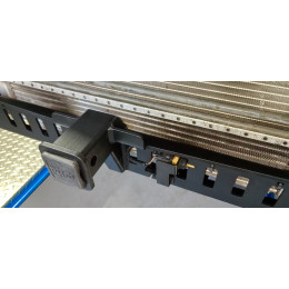 Фаркоп РИФ передний (переходник) для съёмной лебёдки с защитой радиатора на ГАЗ Соболь NN