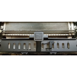 Фаркоп РИФ передний (переходник) для съёмной лебёдки с защитой радиатора на ГАЗ Соболь NN