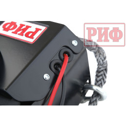 Лебёдка переносная РИФ 4500USR c малой площадкой, синтетический трос