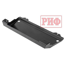 Площадка РИФ под лебёдку c защитой радиатора в штатный бампер Mitsubishi Pajero Sport 2015-2020 дизель, Mitsubishi L200 2015-2022