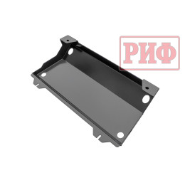 Площадка РИФ под лебёдку c защитой радиатора в штатный бампер Mitsubishi Pajero Sport 2015-2020 дизель, Mitsubishi L200 2015-2022
