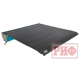 Крышка кузова РИФ для Great Wall Poer, роллета раздвижная с электроприводом, 1880x1563 мм, алюминиевая, черная
