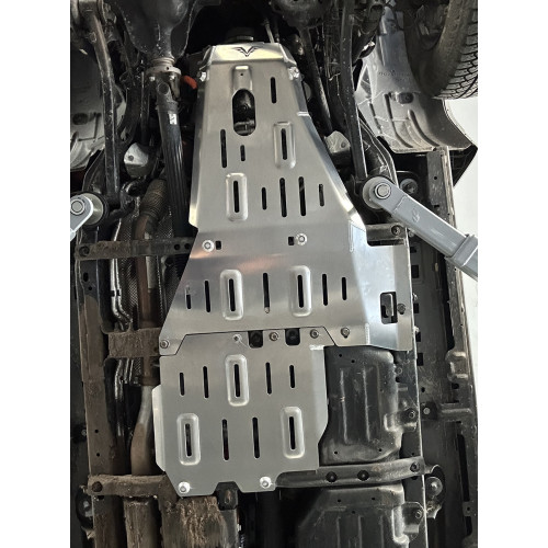 Защита Falcon картера, РК, КПП для JEEP Wrangler 4XE Classic (2021+), алюминий, 8 мм