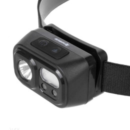 Фонарь налобный NISUS сенсорный 200 LM, IP44, USB