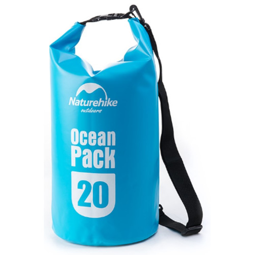 Гермомешок Naturehike Ocean Pack  20 л. (синий)