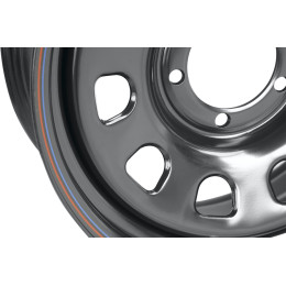 Диск усиленный УАЗ, ГАЗ Соболь, Dodge Ram 1500 стальной черный 5x139,7 8xR18 d110 ET+15