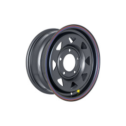 Диск усиленный ВАЗ НИВА стальной черный 5x139,7 6,5xR15 d98,5 ET+35 (треуг.)(уценка)